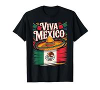 Vintage Viva Mexico, vive Mon Peuple, Fier Drapeau Mexicain T-Shirt