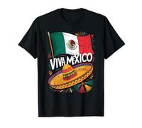 Vintage Viva Mexico, vive Mon Peuple, Fier Drapeau Mexicain T-Shirt