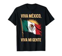 Vintage Viva Mexico, vive Mon Peuple, Fier Drapeau Mexicain T-Shirt