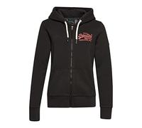 Vintage VL Neon Ziphood, Sweat-Shirt À Capuche Sport,
