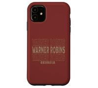 Vintage Warner Robins Georgia Coque pour iPhone 11