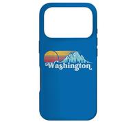 Vintage Washington State Retro Distressed Mountains Graphic Coque pour iPhone 17 Pro