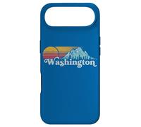 Vintage Washington State Retro Distressed Mountains Graphic Coque pour iPhone Air