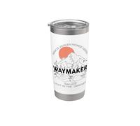 Vintage Waymaker Promise Keeper Miracle Worker Christian Gobelet isotherme en acier inoxydable double paroi