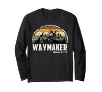 Vintage Waymaker Promise Keeper Miracle Worker Christian Manche Longue