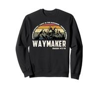 Vintage Waymaker Promise Keeper Miracle Worker Christian Sweatshirt