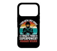 Vintage What's Your Superpower Welder Funny Welders Welding Coque pour iPhone 17 Pro