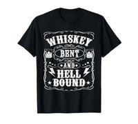Vintage Whisky Bent and Hell Bound Cowgirl T-Shirt