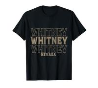 Vintage Whitney Nevada T-Shirt Graphique avec Valeur