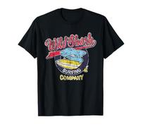 Vintage Wild Shark Surfing Company Retro Surf T-Shirt