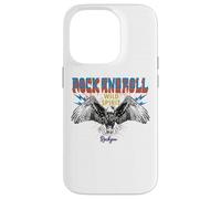 Vintage Wild Spirit Rock You Eagle Flying Rock & Roll Coque pour iPhone 14 Pro