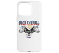 Vintage Wild Spirit Rock You Eagle Flying Rock & Roll Coque pour iPhone 15 Pro Max