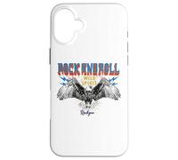 Vintage Wild Spirit Rock You Eagle Flying Rock & Roll Coque pour iPhone 16 Plus