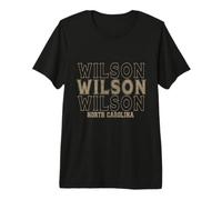 Vintage Wilson Caroline du Nord T-Shirt Haut de Gamme