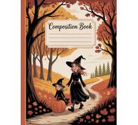 Vintage Witch And Pumpkin Halloween Notebook: 120 Pages, with Cutest Cover Design, suitable for Journaling, School Notes, Writers, Women, Teachers, ... for Journaling, School Notes, Writers, Women,