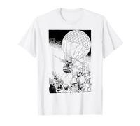 Vintage Wizard of OZ Wizard T-shirt Art Retro Montgolfière T-Shirt