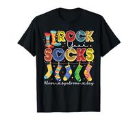 Vintage World Down Syndrome Day Rock Your Socks Sensibilisation T-Shirt