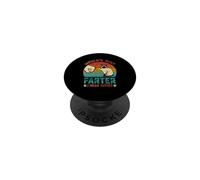 Vintage Worlds Best Farter I Mean Father Best Cat Dad Ever PopSockets PopGrip Adhésif