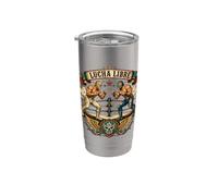 Vintage Wrestling - Lucha Libre - Catcheur Gobelet isotherme en acier inoxydable double paroi