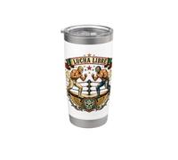 Vintage Wrestling - Lucha Libre - Catcheur Gobelet isotherme en acier inoxydable double paroi