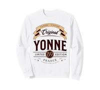 Vintage Yonne Département France Sweatshirt