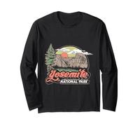 Vintage Yosemite National Park Retro Style Eighties 80s Manche Longue
