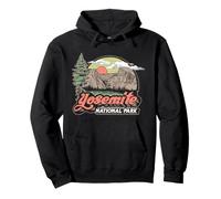 Vintage Yosemite National Park Retro Style Eighties 80s Sweat à Capuche