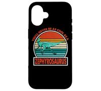 Vintage You'll Never Be As Cool As A Zephyrosaurus Dinosaur Coque pour iPhone 16