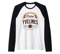 Vintage Yvelines Département France Manche Raglan