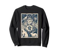 Vintage Zodiaque Chinois Année du Lapin Art Sweatshirt