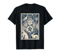 Vintage Zodiaque Chinois Année du Lapin Art T-Shirt