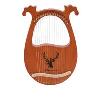 Vintage16 cordes lyre harpe acajou en bois comme un cadeau avec la clé d'accord cordes pickup