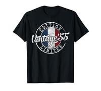 Vintage'55 Edition Limitée Cadeau Homme 71 Ans Anniversaire T-Shirt