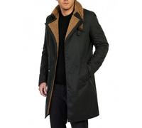 Vintagearc Blade Runner 2049 Ryan Gosling Long Black Coat | Officer K Jacket Trench Coat
