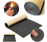 Vintagen 50 * 200 CM * 10 MM Voiture Isolation phonique Thermique imperméabilisant Tapis Anti-poussière étanche Voiture Tapis d'amortissement sonore