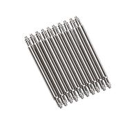 VintageTime Lot de 10 barrettes de bracelet en acier inoxydable 1,3 mm 18 mm, 20 mm, 22 mm, 18 mm, Vintage