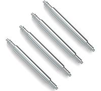 VintageTime Watches Lot de 4 barrettes à ressort épaisses de 2,5 mm en acier inoxydable 18 mm 20 mm 22 mm, 26 mm.