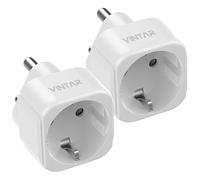 VINTAR 2PC Adaptateur de Voyage France vers Inde, Adaptateur de Prise Europe vers Inde pour Sri Lanka, Népal, Congo, Certification CE Type D
