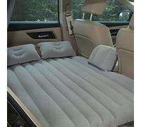 Vinteky Matelas Gonflable Lit de Voiture, Coussin Gonflable pour Dormir dans Voiture Lit Gonflable pour SUV Multifonctionnel avec Pompe à air et Oreillers, pour Camping Piquenique Randonne(Gris)
