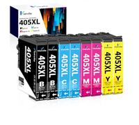 Vintella 405XL Multipack Compatible Cartouche d'encre pour Epson 405 XL pour Epson Workforce Pro WF-3820 WF-3825 WF-4820 WF-4825 WF-4830 WF-7310 WF-7830 WF-7835 WF-7840 Imprimante (Paquet de 8)