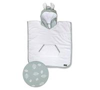 Vinter & Bloom - Poncho Serviette Motif Feuilles Nordiques - Vert Doux