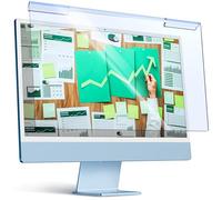 VINTEZ Blue Light Film de protection d'écran compatible avec iMac 24" (2021, 2022, 2023, 2024, M1, M3, M4) - Film anti-UV bloquant la lumière bleue pour ordinateur de bureau, filtre de protection des