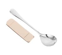 VINTORKY 1 ensemble de sangle de maintien réglable pour ustensiles - Sangle de maintien universelle avec cuillère en acier inoxydable pour les patients atteints de la maladie de, les personnes