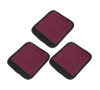 VINTORKY 1 Ensemble Protège-barre de Traction Détachable en Polyester Coussin Doux Antidérapant, Lavable, pour Salle de Sport à Domicile 3 Pièces
