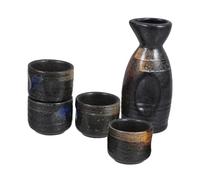 VINTORKY 1 Ensemble Service à Saké Japonaise Kit Décoratif Pot à Saké pour Événements Elegants