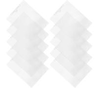 VINTORKY 10pcs Dossiers de Rangement Pratiques en Plastique Pp pour Bureau, Paquet à Documents A4, Conteneur à Papier Suspendu, Protection Solide et Portable