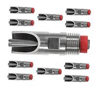 VINTORKY 10pièces Lot de Abreuvoirs pour Porcs Acier Inoxydable Automatiques Économiques Et Durables