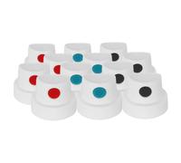 VINTORKY 12 Buses de Pulvérisation de Peinture en Plastique pour Casquette Graffiti, 12pcs Contrôle Précis, Séchage Rapide, pour Art Graffiti et Artistes Femmes