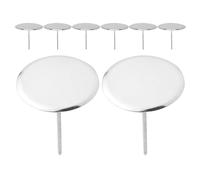 VINTORKY 12 Pièces Lot de Clous Fleur Acier Inoxydable pour Décoration Pâtisserie Outils Résistants Haute Température pour Décoration de Crème et Glaçage Accessoires de Cuisine INOX pour