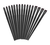 VINTORKY 16pièces Eyeliner Brush Set for Women Small Fine Precision Makeup Brushes with Flat and Angled Tips for Eye Makeup Application